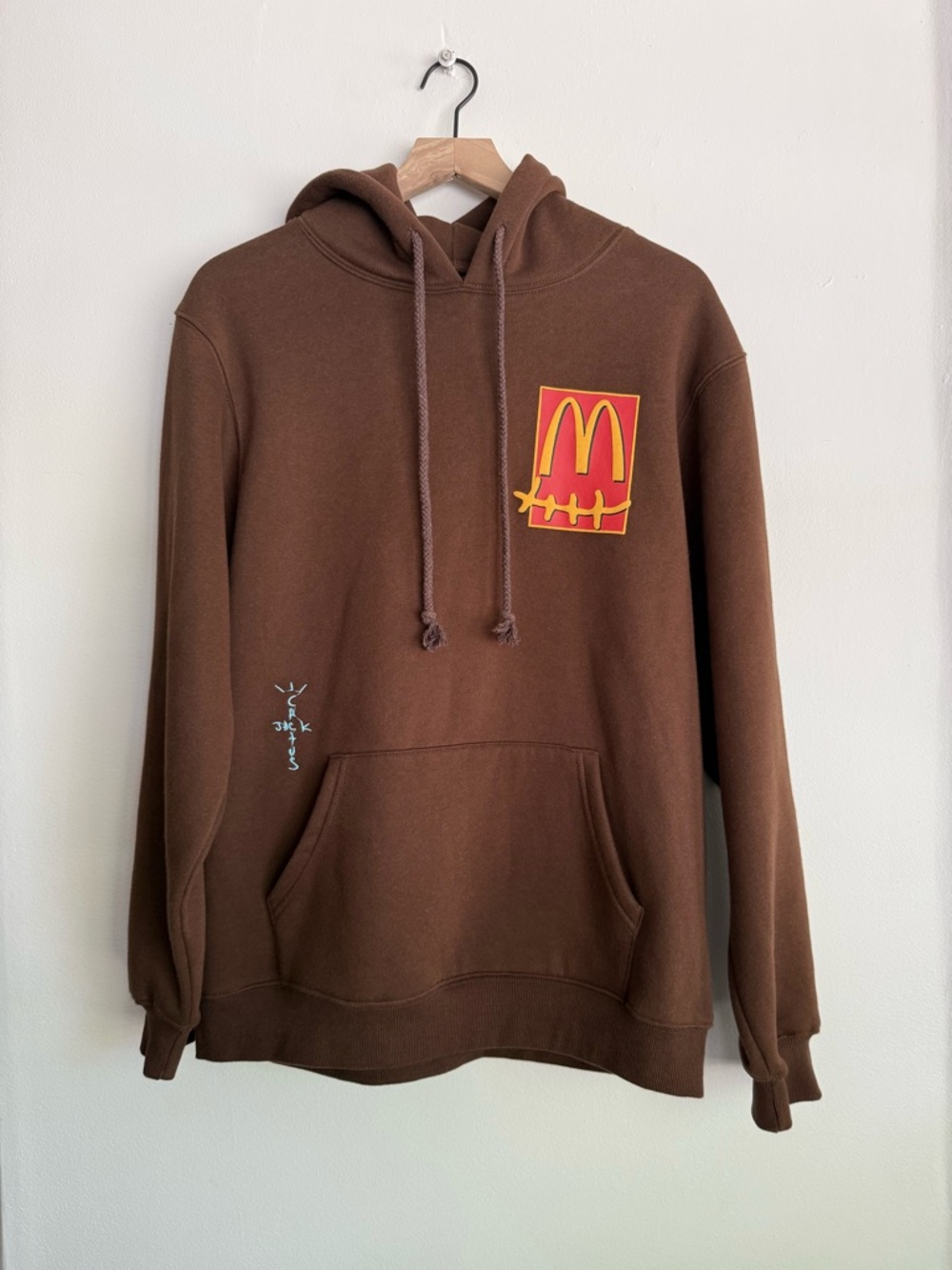 Authentic Travis Scott X McDonald’s Cactus Pack Hoodie w/ Braided Pull Strings M